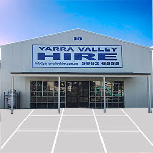 About Yarra Valley Hire Shop Front